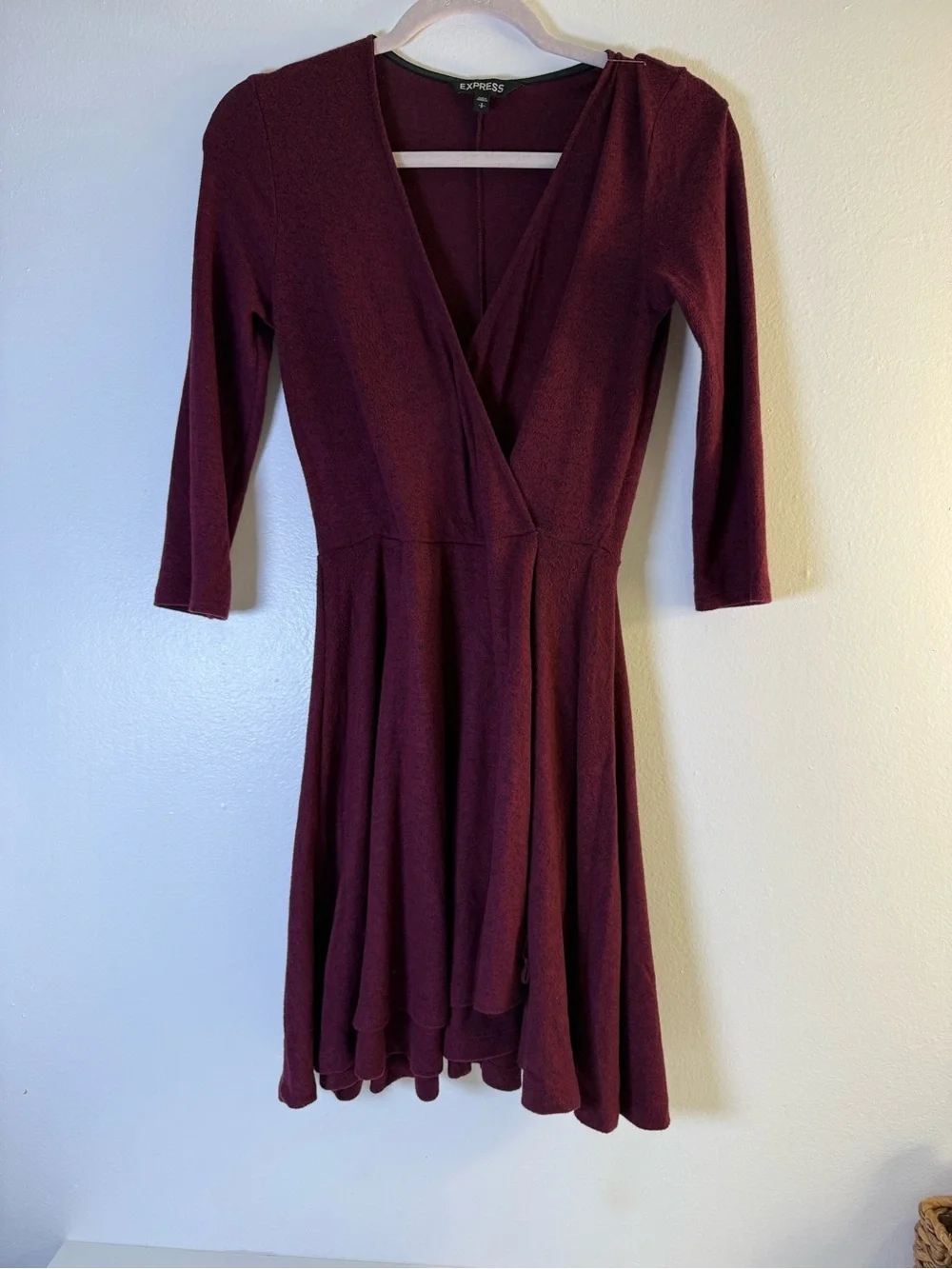 Express Women's Wine Dress